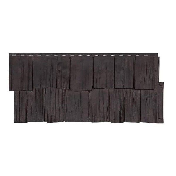 Фасадная панель T-Сайдинг- Щепа Дуб ЭКО-2 Венге купить в Учалах