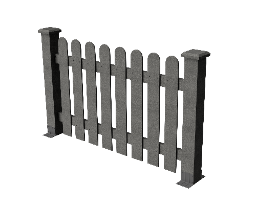 Ограждения декоративное ДПК GRINDERDECO  Сежурне серый базальт купить в Учалах
