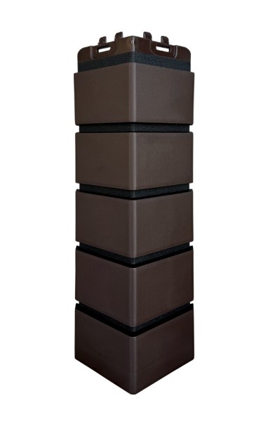 Угол Grand Line клинкерный кирпич ПРЕМИУМ Шоколадный (шов RAL 9005) купить в Учалах