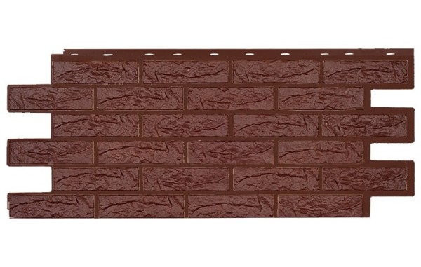 Фасадная панель T-Siding Лондон Брик Эко Браун купить в Учалах