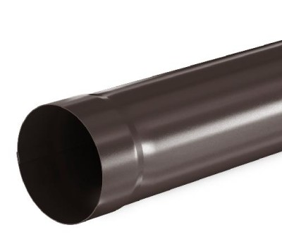 Водосток Aquasistem, система 150/100 - Труба водосточная 3.00м RR 32 Тёмно Коричневый