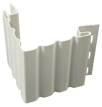 Наружный угол Рельефный широкий для сайдинга Mitten купить в Учалах