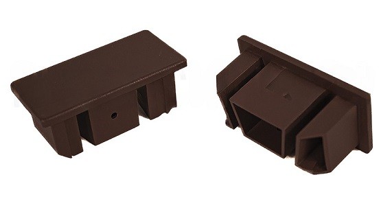 Заглушка для перил торцевая из алюминия GardenParkett Венге купить в Учалах