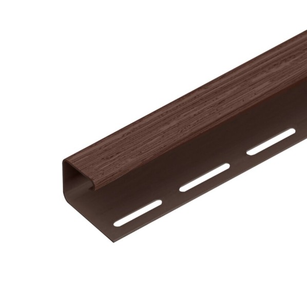 J-профиль TECOS ЛЮКС 3,05м ИТАЛЬЯНСКИЙ ОРЕХ купить в Учалах