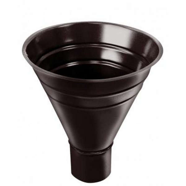 Водосток Grand Line 125x90 – Воронка водосборная RAL 8017 купить в Учалах