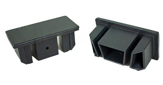 Заглушка для перил торцевая из алюминия GardenParkett Графит купить в Учалах