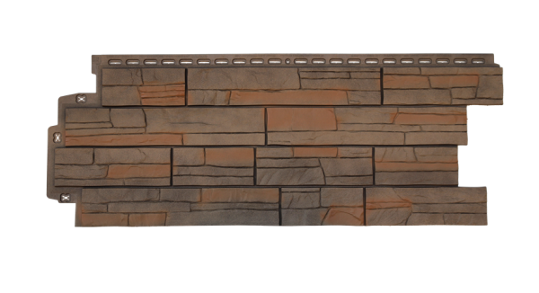 Фасадная панель Grand Line Сланец Элит Сандал купить в Учалах