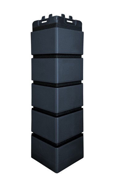 Угол Grand Line клинкерный кирпич ПРЕМИУМ Графит (шов RAL 9005) купить в Учалах