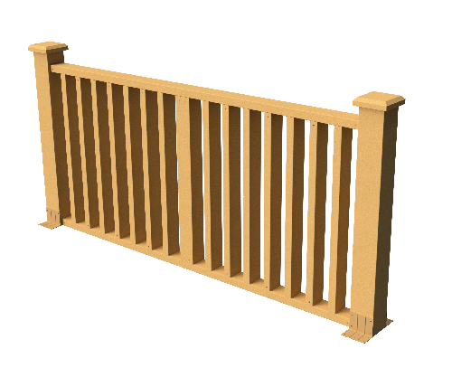 Ограждения декоративное ДПК GRINDERDECO  Риальто песчаник купить в Учалах