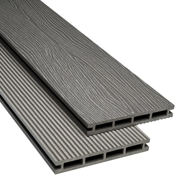 Террасная доска из ДПК Faynag 3D Stelo графит купить в Учалах