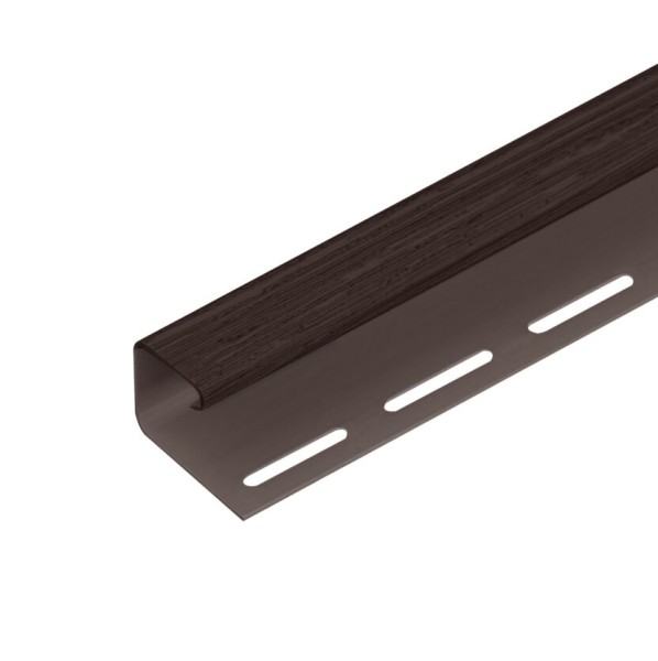 J-профиль TECOS ЛЮКС 3,05м БРАЗИЛЬСКАЯ ВИШНЯ купить в Учалах