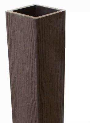 Столб опорный Woodvex Co-Extrusion Венге купить в Учалах