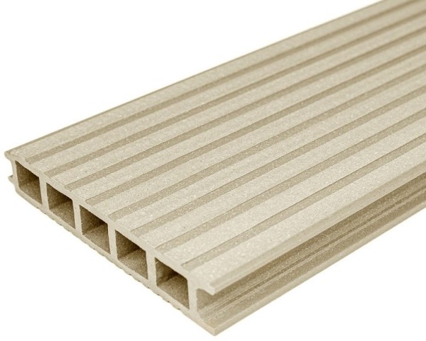 Террасная доска из ДПК бесшовная holzhof, Слоновая кость купить в Учалах