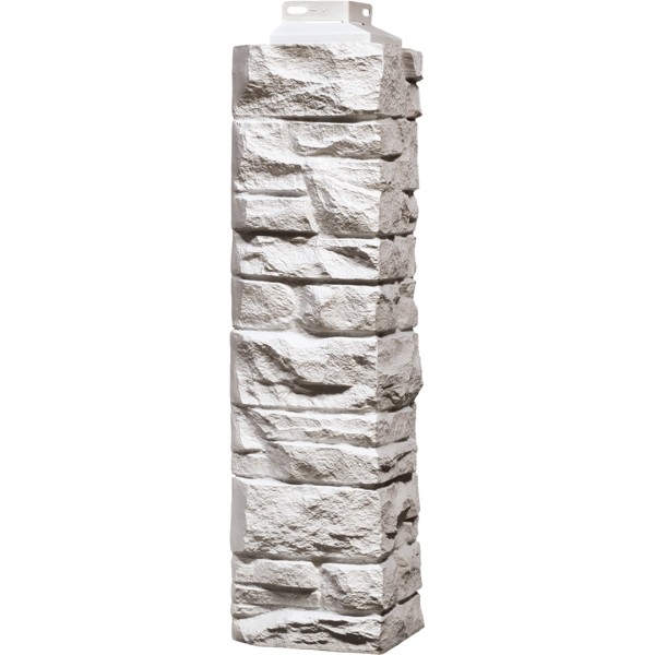 Угол наружный FineBer, Скала, Мелованный белый купить в Учалах