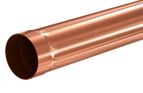 Водосток Aquasistem, система 150/100 - Соединительная труба 1 метр медная купить в Учалах