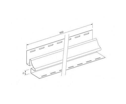 Внутренний угол для винилового сайдинга VOX STANDART купить в Учалах