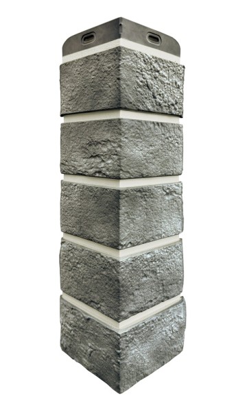 Угол Grand Line состаренный кирпич Элит гранит, ШОВ белый купить в Учалах