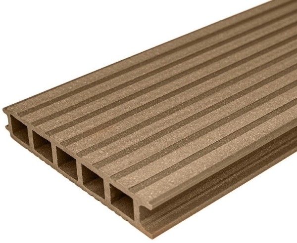 Террасная доска из ДПК бесшовная holzhof, Орех купить в Учалах