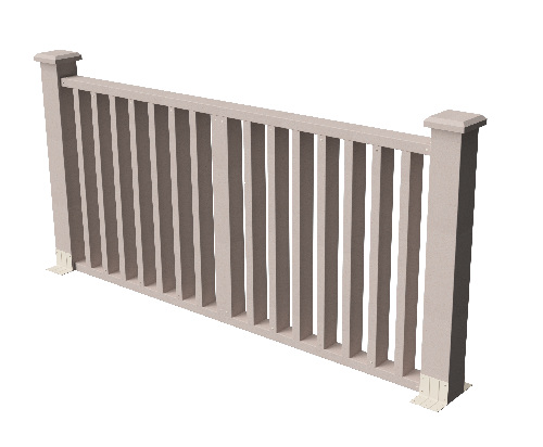 Ограждения декоративное ДПК GRINDERDECO  Риальто выбеленый дуб купить в Учалах