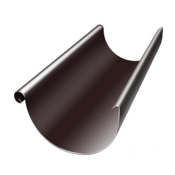 Водосток Grand Line 125x90 – Желоб 3м RAL 8017 купить в Учалах