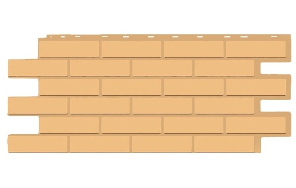 Фасадная панель T-Siding Кирпич Модерн Эко Крем купить в Учалах