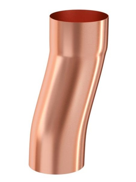 Водосток Aquasistem, система 125x90 - S-обвод медный купить в Учалах