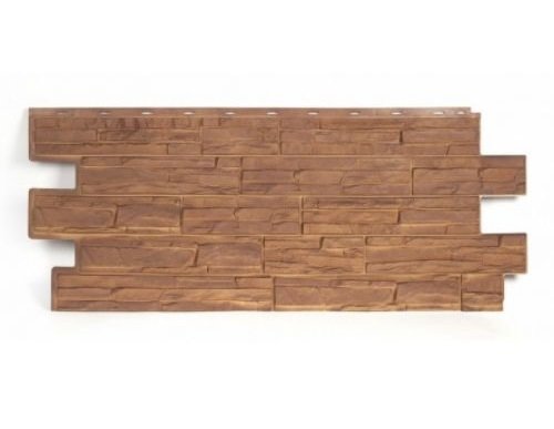 Фасадная панель T-Сайдинг-Альпийская сказка ЭКО-2 Орех купить в Учалах