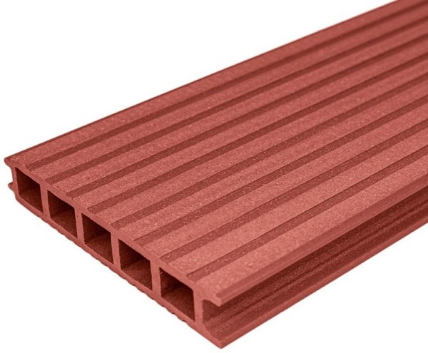 Террасная доска из ДПК бесшовная holzhof, Терракот купить в Учалах