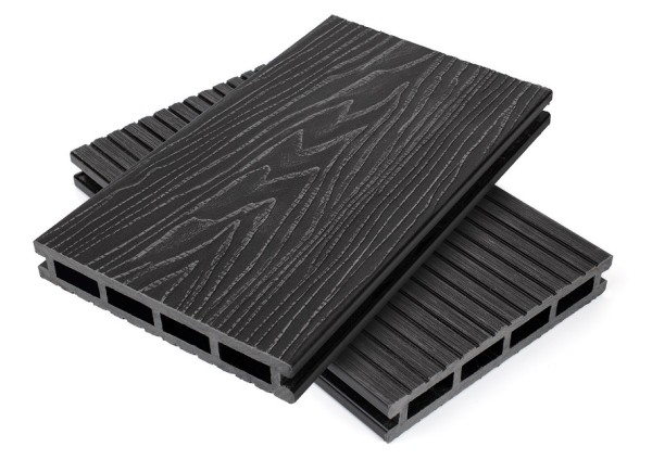 Террасная доская ДПК NanoWood Nature 3D пустотелая Графит купить в Учалах