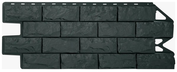 Фасадная панель Альта-Профиль Фагот ЭКО Графит купить в Учалах