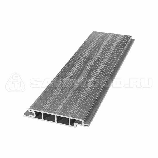 Террасная доска из ДПК SW Padus радиальный распил «SaveWood» пепельный купить в Учалах