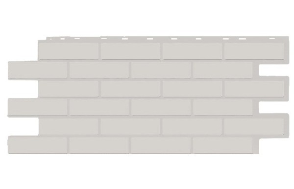 Фасадная панель T-Siding Кирпич Модерн Эко Уайт купить в Учалах