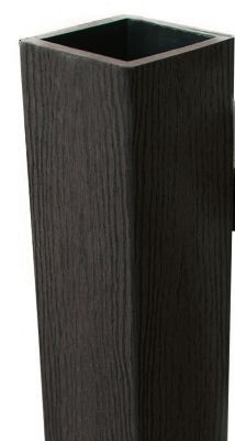 Столб опорный Woodvex Co-Extrusion Графит купить в Учалах