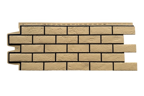 ФП Grand Line состаренный кирпич премиум Песочный (шов RAL 9005) купить в Учалах