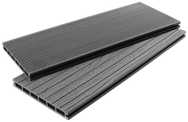 Террасная доска ДПК - ДеревоПласт- DP Standart+ графит купить в Учалах