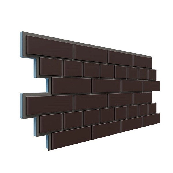 Фасадная термопанель Доломит кирпич 20мм Коричневый купить в Учалах
