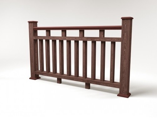 Ограждение из ДПК FG8 шоколад купить в Учалах