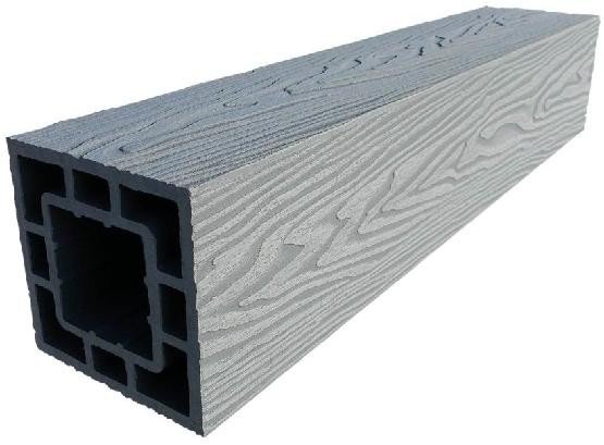 Столб опорный ДПК 3D GardenParkett фактура дерева Серый купить в Учалах