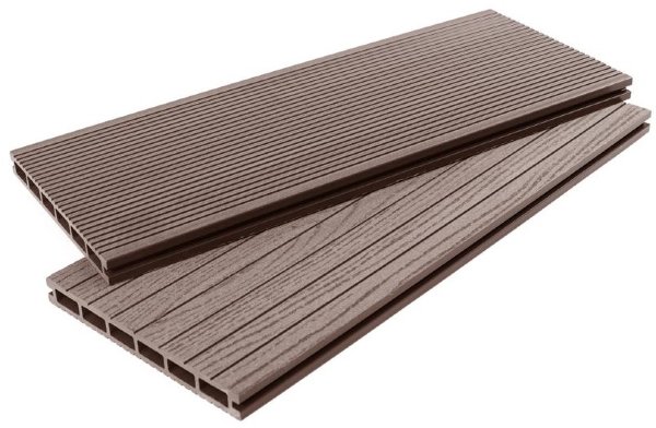 Террасная доска ДПК - ДеревоПласт- DP Standart+ коричневый купить в Учалах