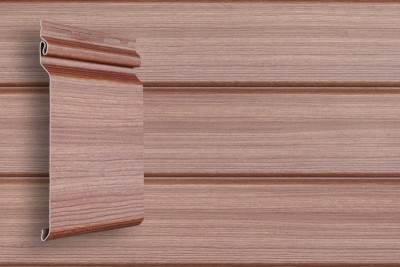 Сайдинг 3,0 Grand Line Natural-Брус Tundra рябина