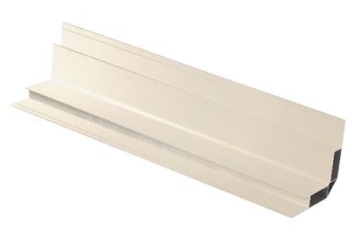 Угловой элемент внутренний,алюминиевый, белый