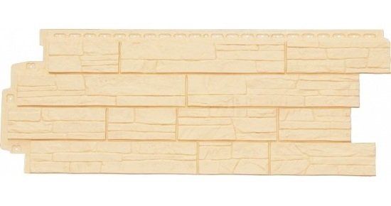 Фасадная панель Grand Line Сланец бежевый купить в Учалах