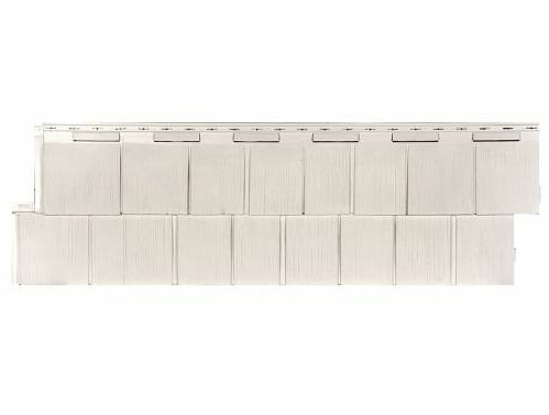 Фасадная панель T-Сайдинг-Щепа пихта ЭКО-1 Белый купить в Учалах