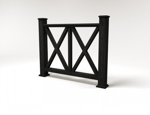 Ограждение из ДПК FG7 кварц купить в Учалах