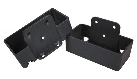 Крепление перил прямое из алюминия GardenParkett Графит купить в Учалах