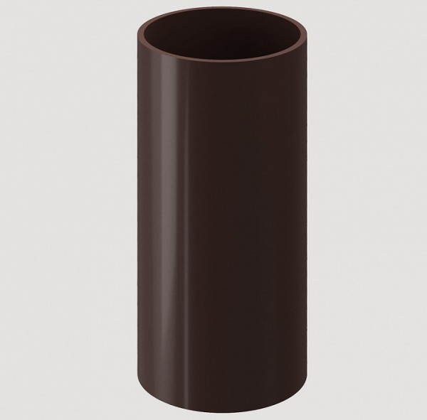 Труба водосточная ПВХ Docke STANDART Тёмно-коричневый купить в Учалах