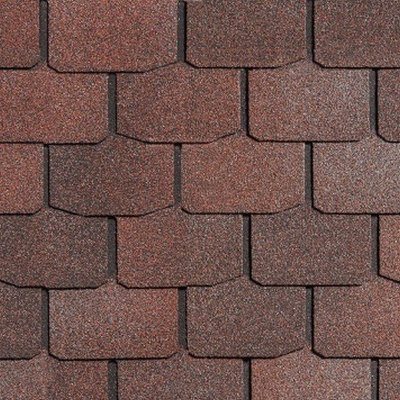 Гибкая черепица Shinglas, серия Классик, коллекция Модерн – Красный мрамор