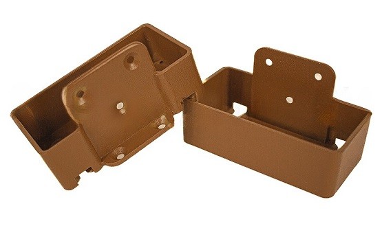 Крепление перил прямое из алюминия GardenParkett Орех купить в Учалах