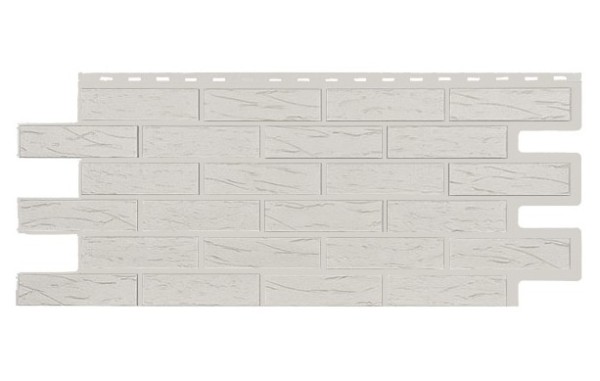 Фасадная панель T-Siding Кирпич Саман Эко Уайт купить в Учалах