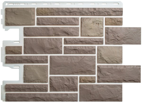 Фасадная панель Альта-Профиль Камень Пражский 03 купить в Учалах